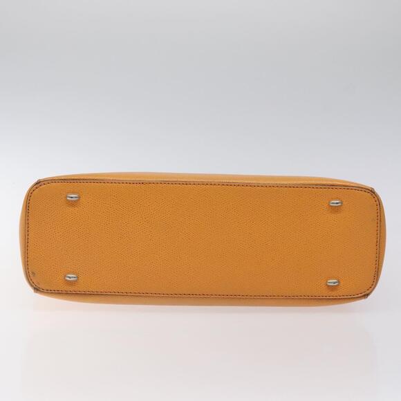 CELINE Hand Bag Leather Orange - Picture 9 of 12